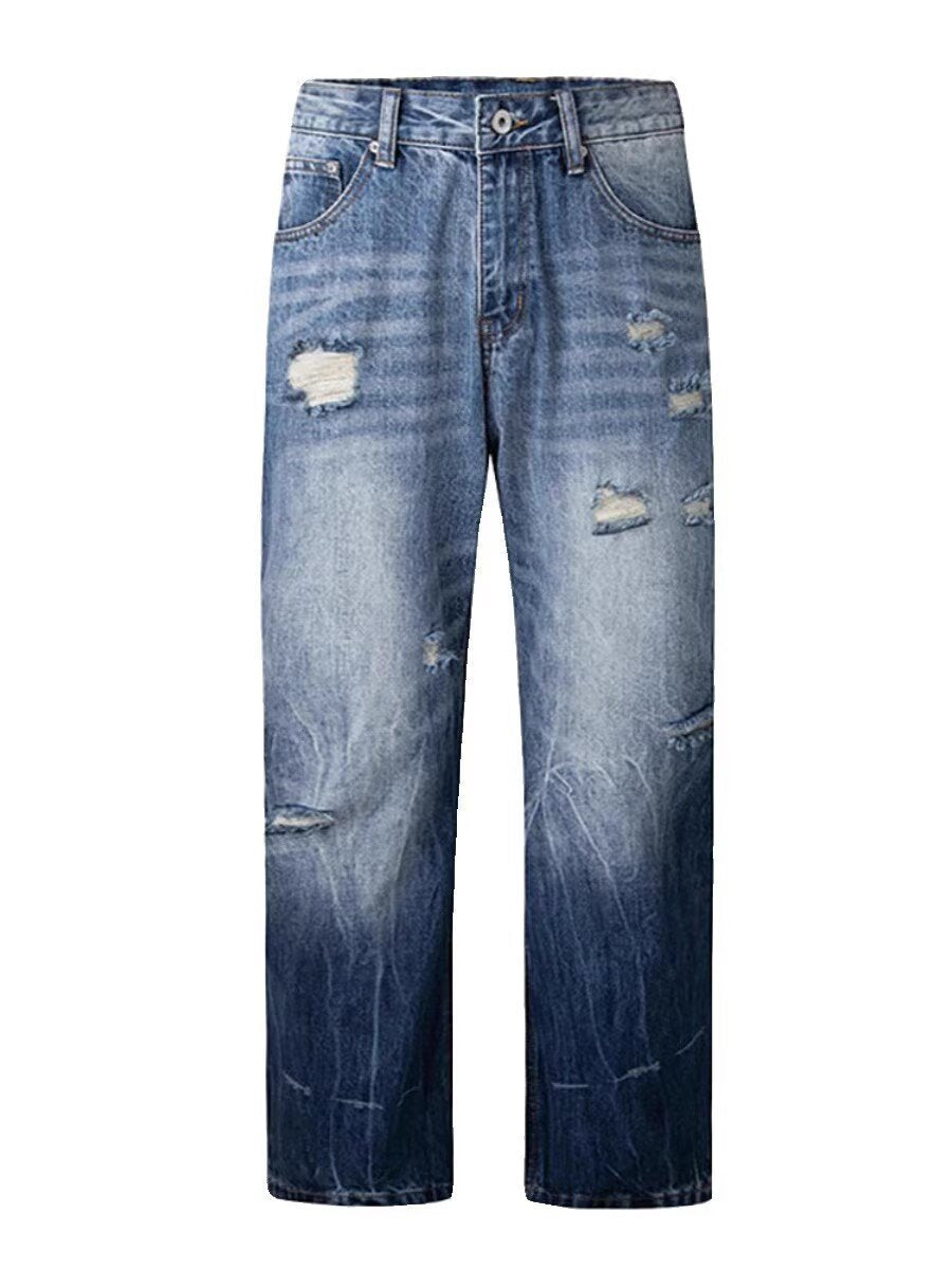 Damen Destroyed Baggy Jeans Echoarchiv