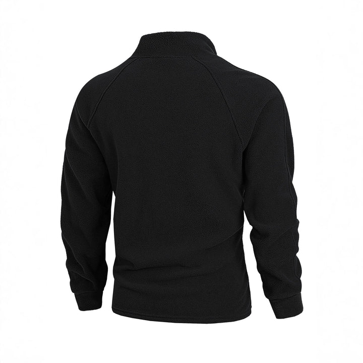 Herren Fleece Pullover mit halbem Reißverschluss Echo Archiv