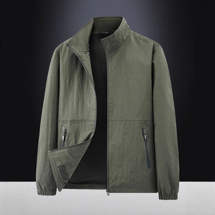 Herren Leichte Outdoorjacke mit hohem Kragen Echo Archiv