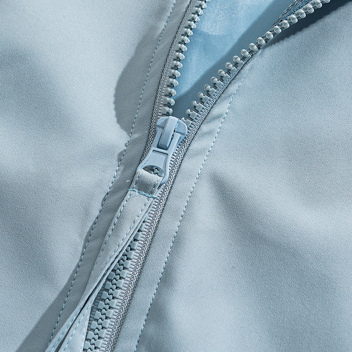 Damen Lässige Übergangsjacke mit kariertem Kragen Echo Archiv