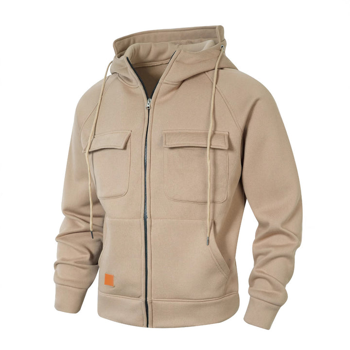 Herren Kapuzenjacke mit praktischen Taschen und modischem Design Echoarchiv