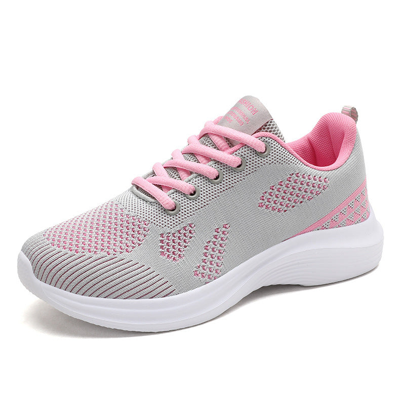 Damen nan leichte Laufschuhe mit atmungsaktivem Strickobermaterial und viskoelastischer Komfortsohle Echo Archiv