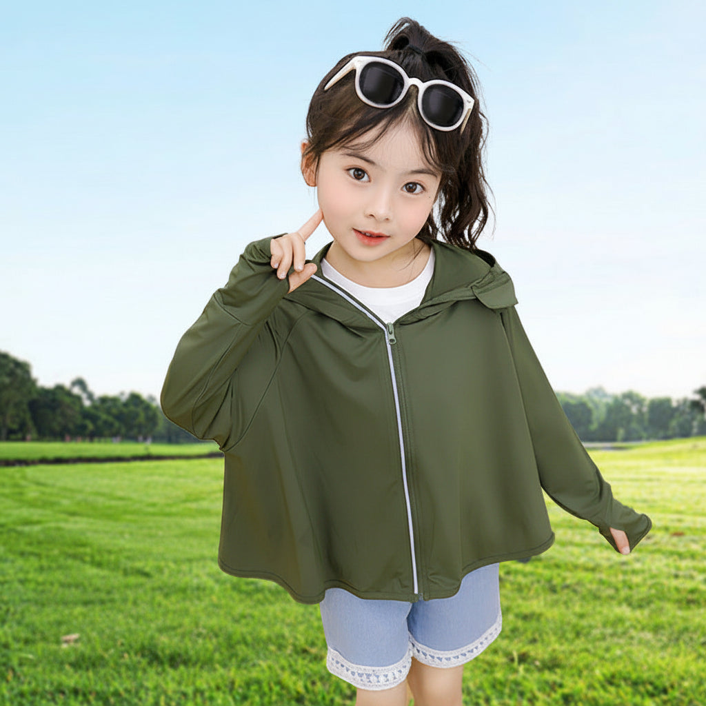 Damen leichte UV-Schutzjacke mit Kapuze Echo Archiv