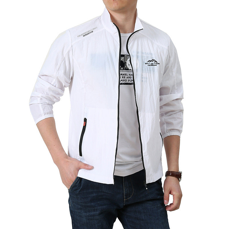 Herren Leichte Funktionsjacke mit hohem Kragen Echo Archiv 1787797283