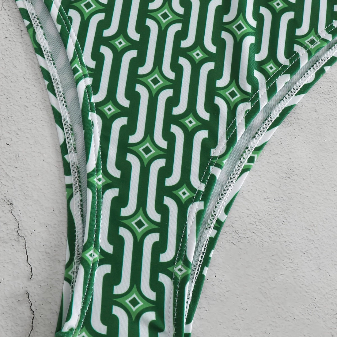 Damen Bikini-Set mit verträumtem geometrischem Muster – Maréssa