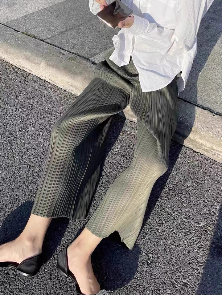 Damen Elegante Plisseehose Echoarchiv