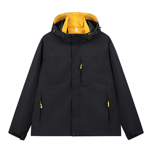Herren Wetterfeste Outdoor-Jacke Echo Archiv