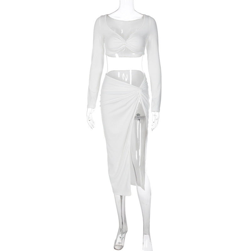 Damen Elegantes Maxikleid mit schulterfreier Gestaltung und drapierter Taillierung Echo Archiv