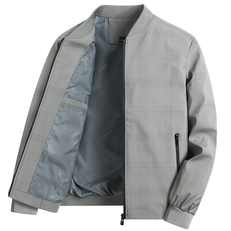 Herren Übergangsjacke mit leichtem Futtermaterial und modischem Design Echoarchiv