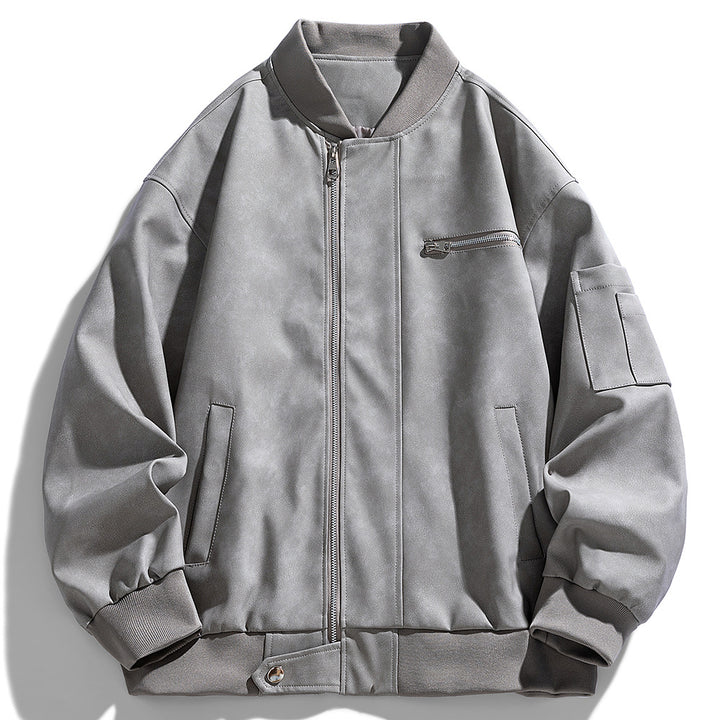 Herren Bomberjacke mit praktischem Design und funktionalen Taschen Echoarchiv