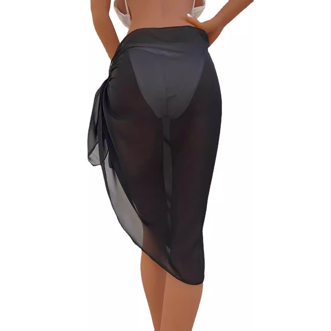 Damen eleganter beachy Sarong mit Binde-Detail Echo Archiv