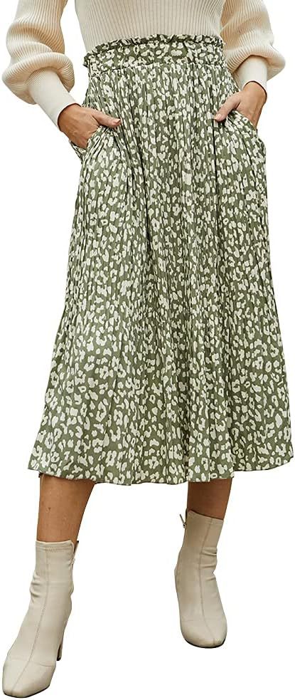 Damen Maxirock mit modischem Animal Print Echo Archiv