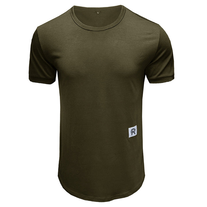 Herren Rundhals T-Shirt mit atmungsaktiver Baumwolle Echoarchiv
