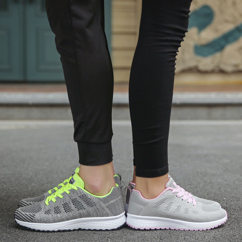 Unisex leichte gestrickte Freizeit- und Laufsneaker mit stoßabsorbierender Komfortsohle – Tavélo