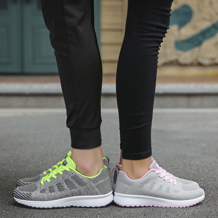 Unisex leichte gestrickte Freizeit- und Laufsneaker mit stoßabsorbierender Komfortsohle – Tavélo