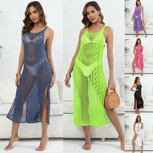 Damen luftiger Mesh-Strandüberwurf Echo Archiv
