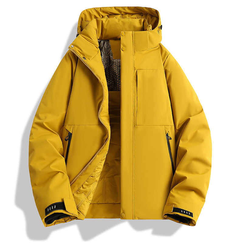 Damen Nano gepolsterte Outdoor-Jacke mit kapuze, winddichter Membran und isolierender thermischer Innenauskleidung – Avérine