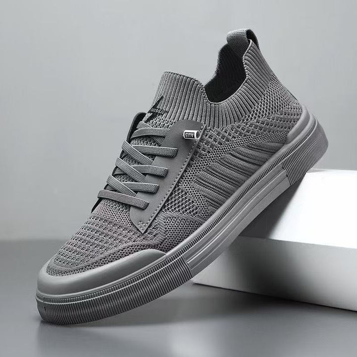 Herren Leichter gestrickter Low-Top-Sneaker mit sockenhaftem Schaft und elastischem Einstieg Echoarhiv