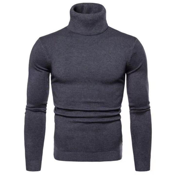 Herren modischer Rollkragenpullover aus feiner Merinowolle Echoarchiv