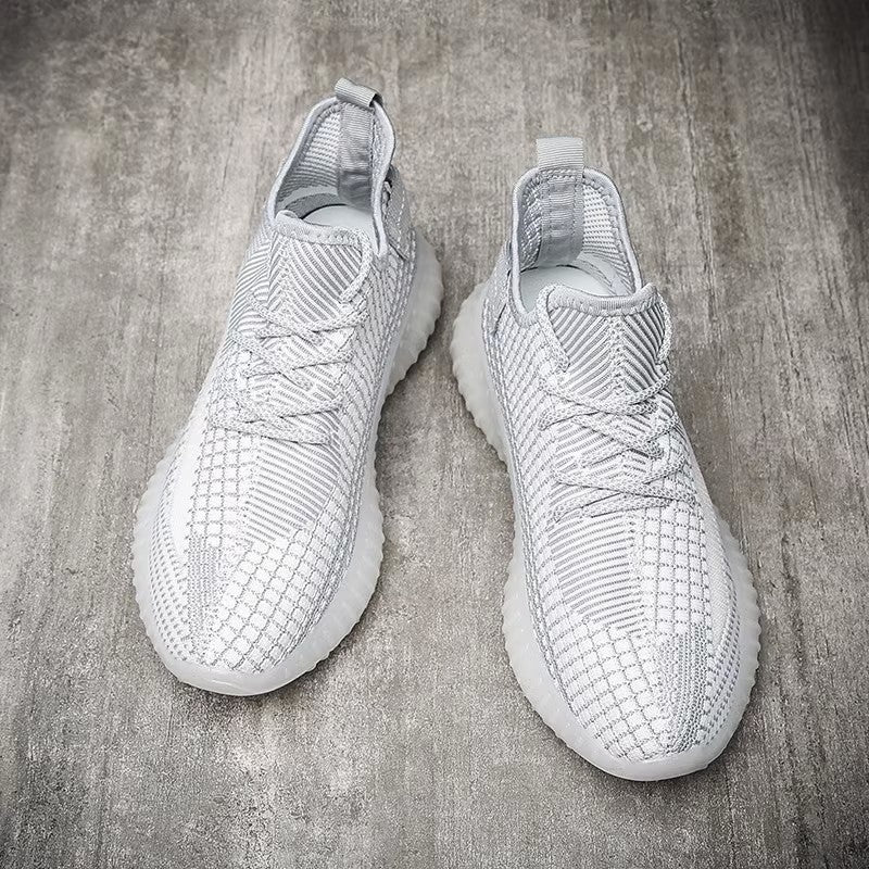 Unisex Strick-Sneakers mit sockenähnlichem Schaft und profiliertem Gummiprofil – Norré