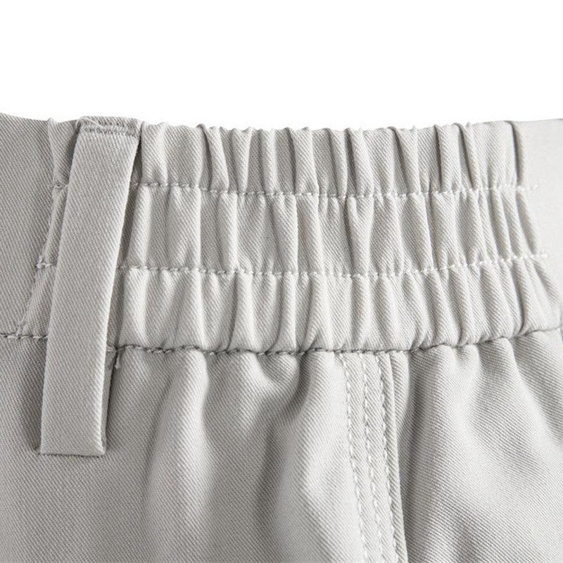 Herren nan gerade geschnittene Komfort-Chinohose mit elastischem Taillenbund Echo Archiv