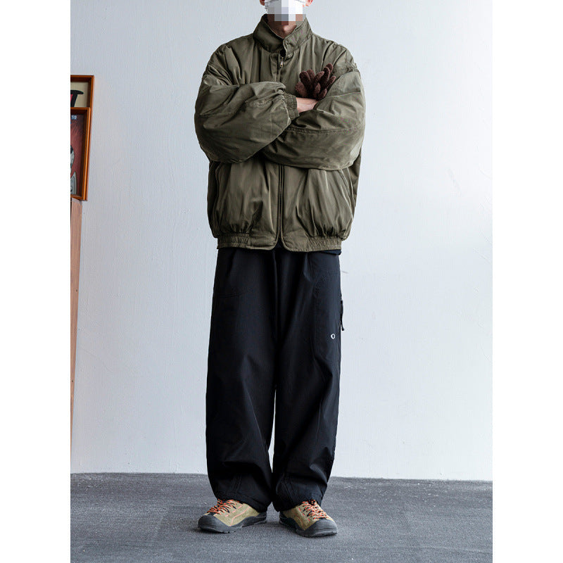 Herren Bequeme Steppjacke mit hohem Kragen Echo Archiv