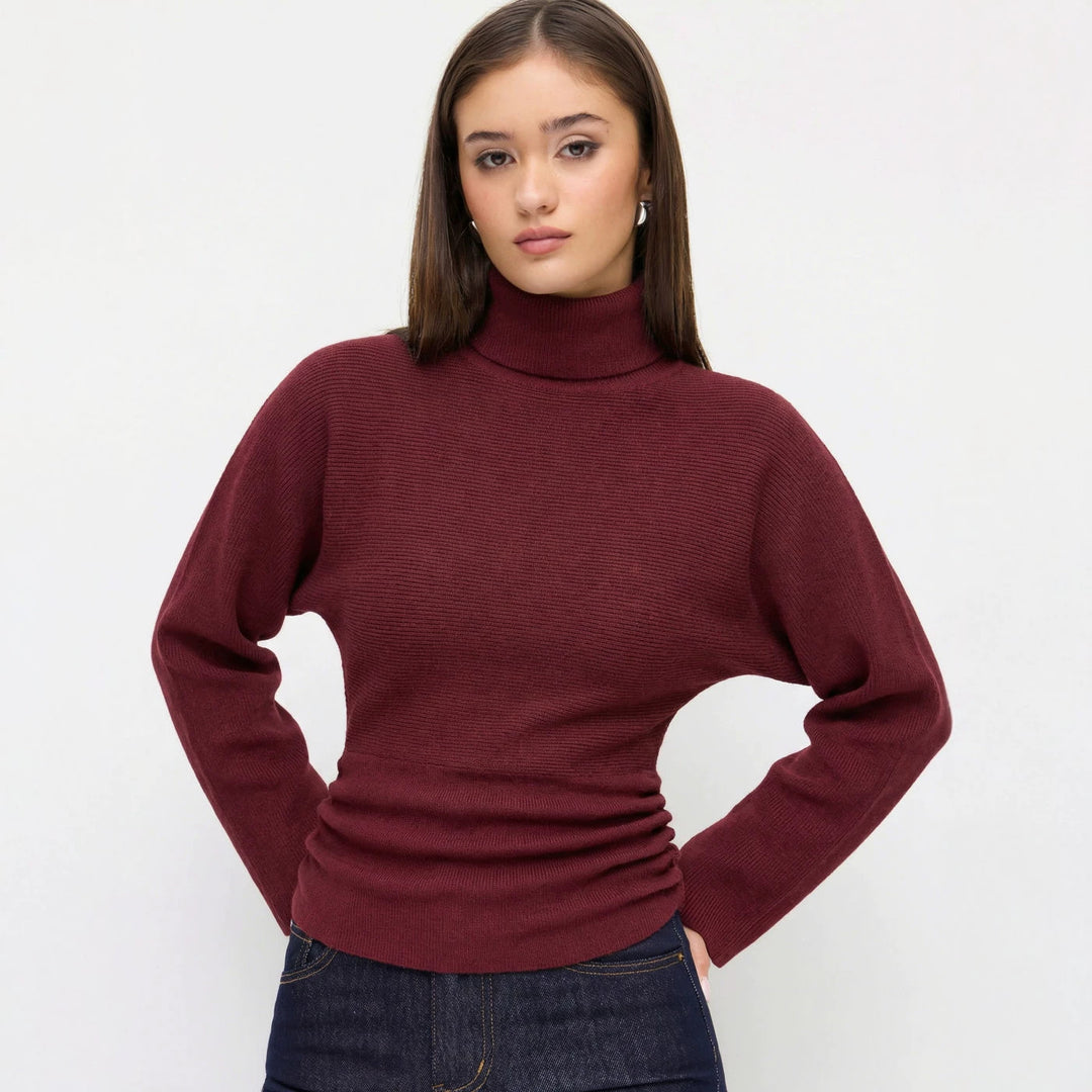 Damen Eleganter Rollkragenpullover Echo Archiv