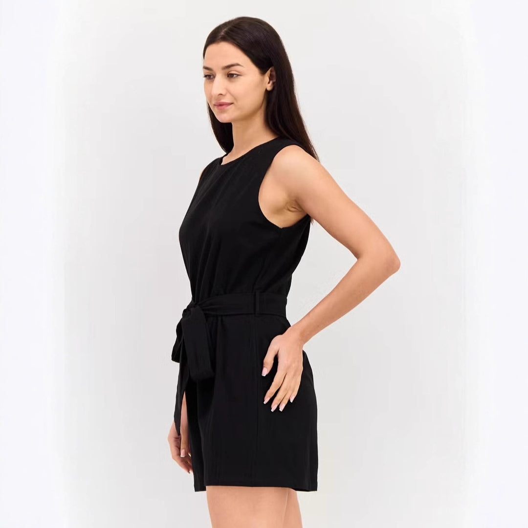 Damen Jumpsuit mit eleganter Taillierung und praktischen Taschen Echo Archiv