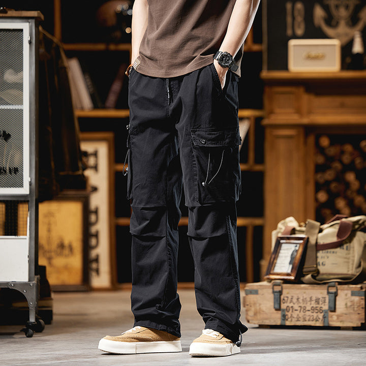 Herren Cargo-Style Hose mit mehreren Taschen Echoarchiv