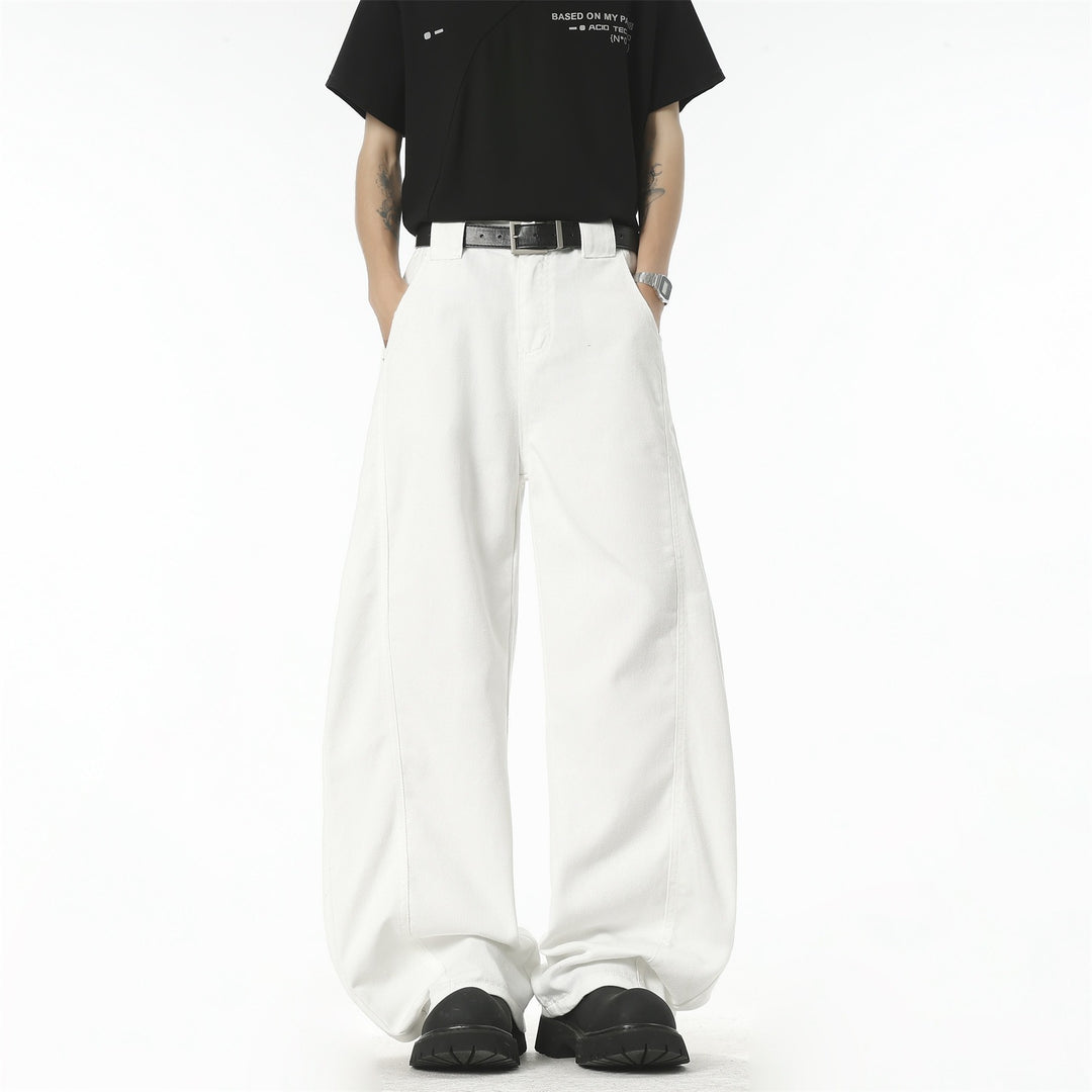 Damen Weit geschnittene High-Waist Hose Echo Archiv