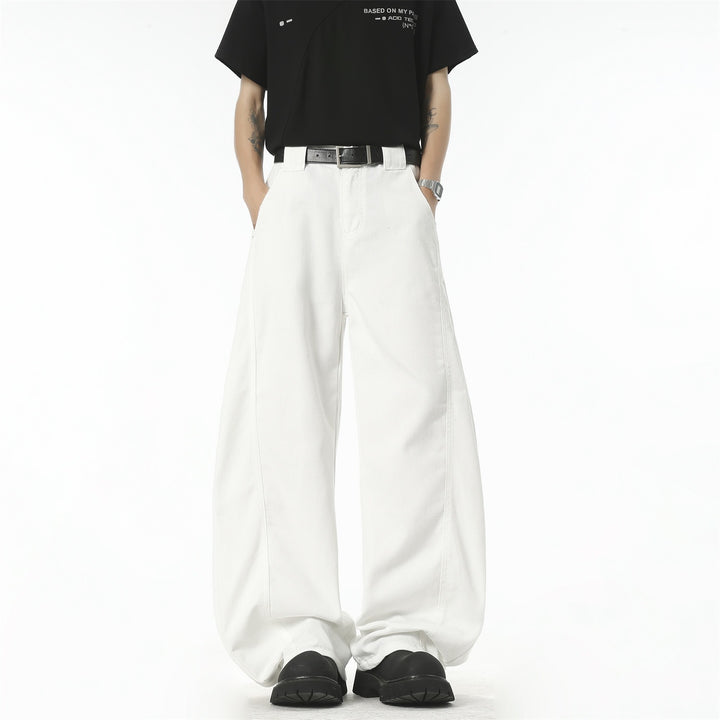 Damen Weit geschnittene High-Waist Hose Echo Archiv