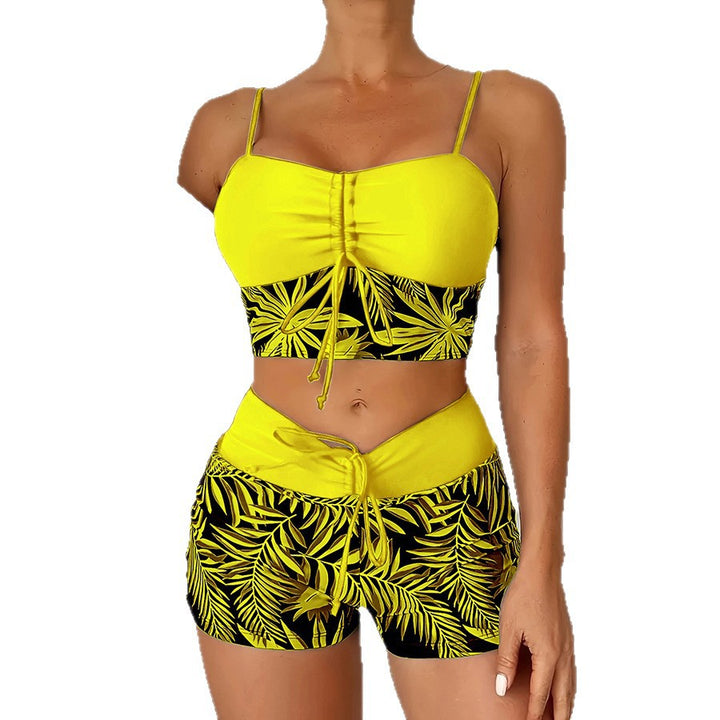 Damen Sportliches Bikini-Top mit Shorts Echo Archiv