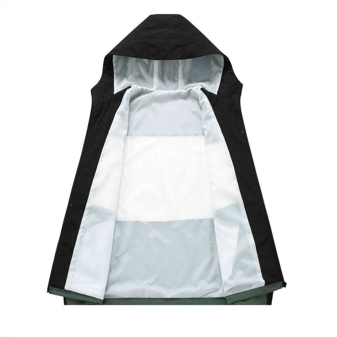 Herren modische Regenschutzjacke Echo Archiv