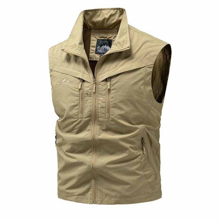 Herren Leichte Outdoor-Steppweste Echo Archiv