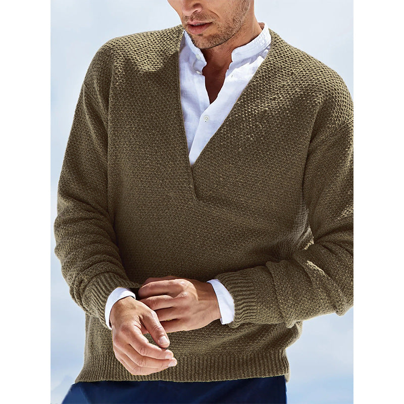 Herren lässiger Pullover Echoarchiv