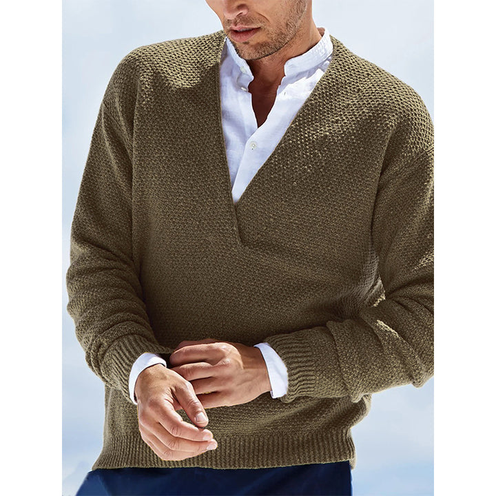Herren lässiger Pullover Echoarchiv