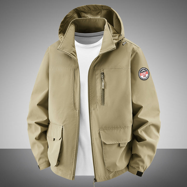 Herren Robuste Übergangsjacke mit praktischen Taschen Echo Archiv