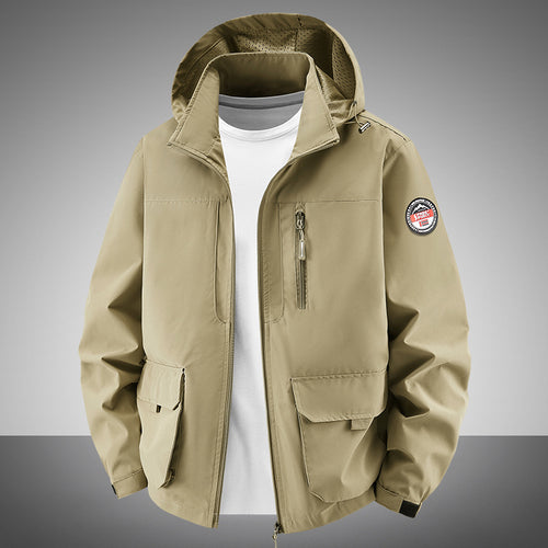 Herren Robuste Übergangsjacke mit praktischen Taschen Echo Archiv
