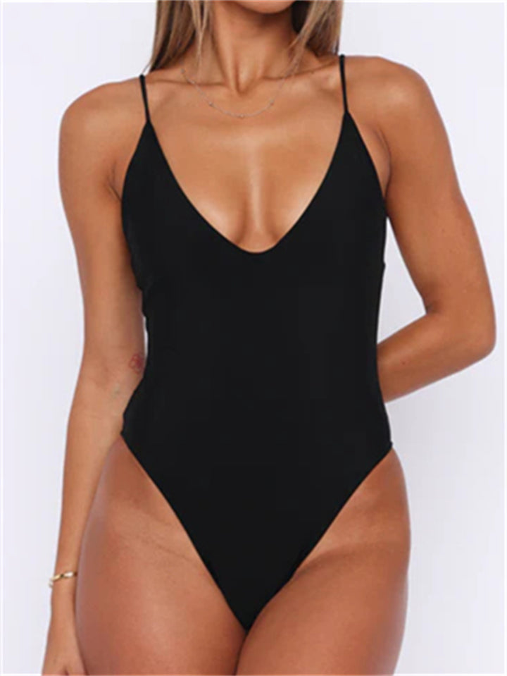 Damen Eleganter Einteiler Badeanzug Echo Archiv