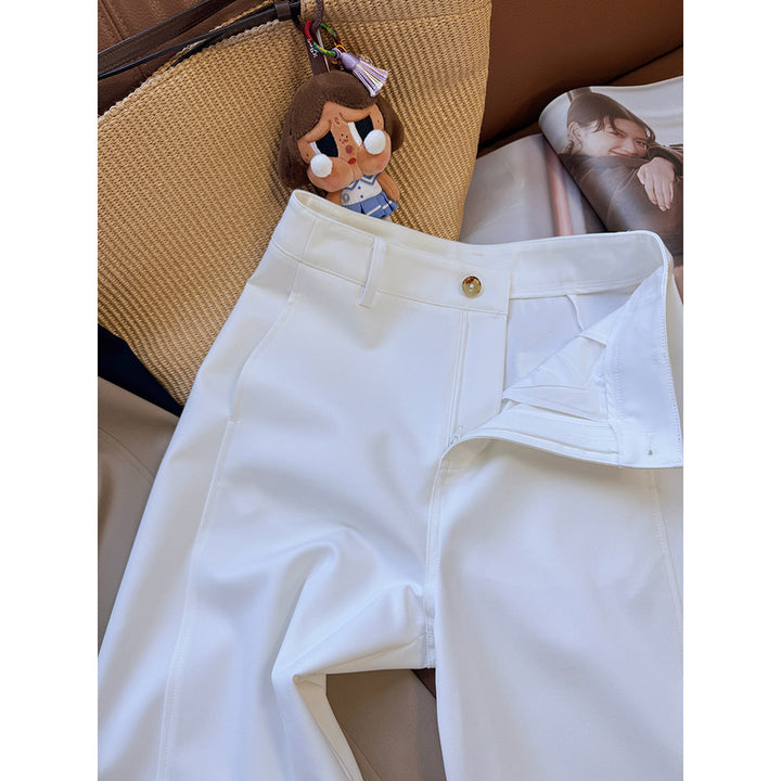 Damen Bequeme und moderne weite Stoffhose Echoarchiv