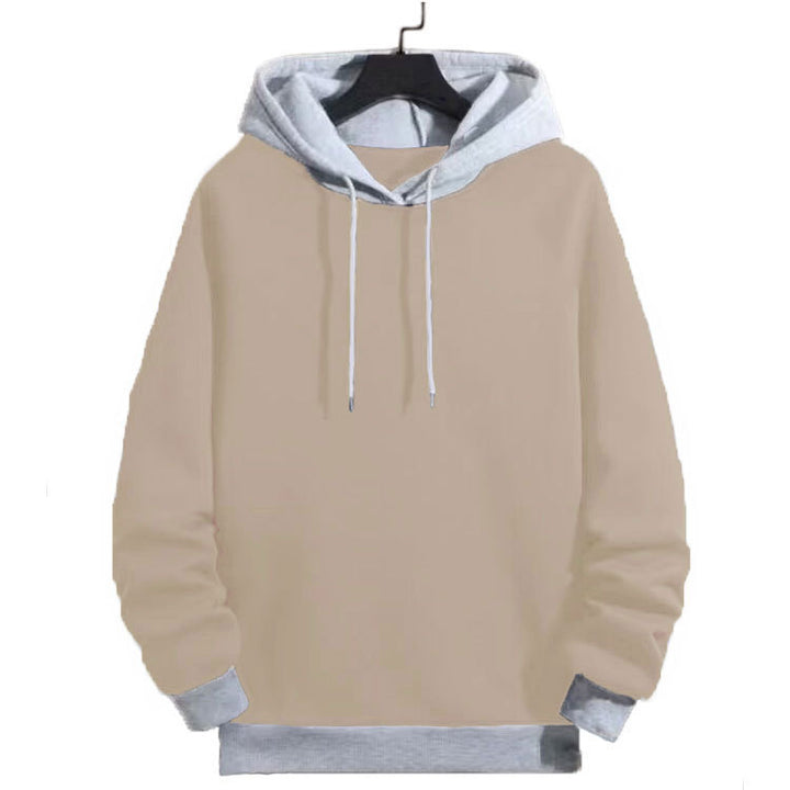 Herren legerer Kapuzenpullover mit kontrastierenden Ärmeln Echoarchiv