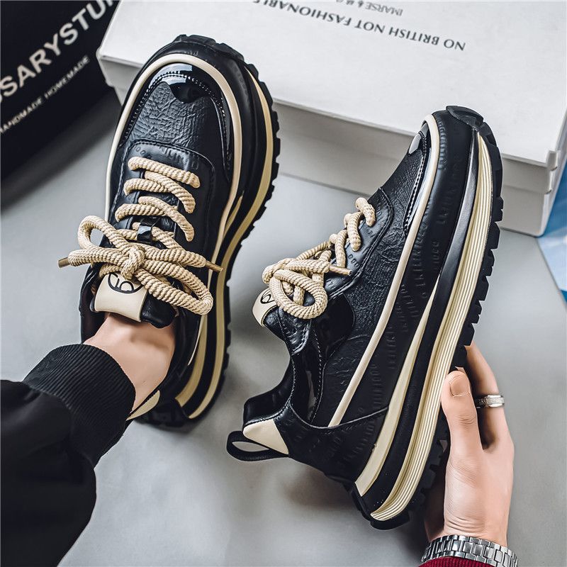 Damen modische Sneakers mit strukturierter Surface und stabiler Sohle Echo Archiv