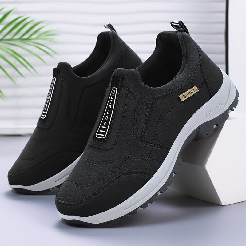Herren nan strapazierfähiger Slip-On Outdoor-Wanderschuh mit wasserabweisender Mikrofaseroberfläche und griffiger Profilsohle Echo Archiv