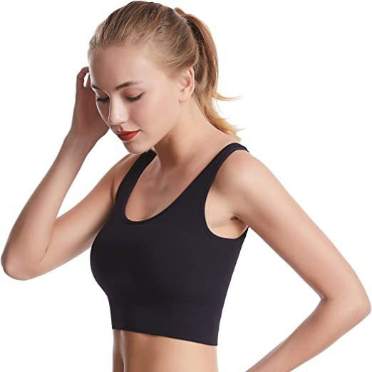Damen Sportliches Cropped Top Echo Archiv