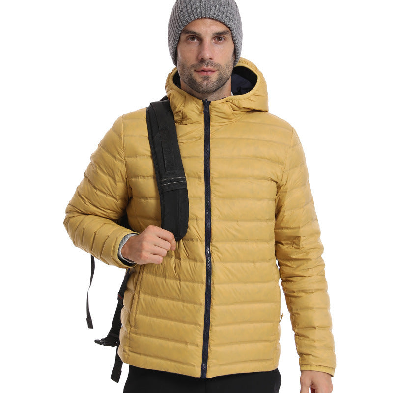 Damen leichte Steppjacke mit Kapuze Echo Archiv