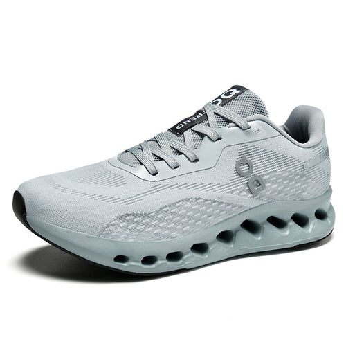 Herren Trailinspirierter Komfort-Sneaker mit ventilierter Hohlkammer-Dämpfung und nahtlosem Strickoberteil – Norré
