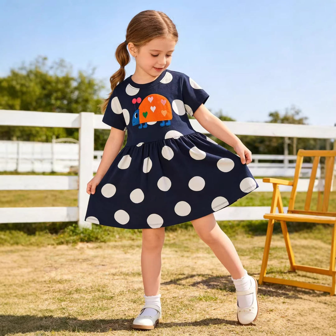 Mädchen Tüllkleid mit niedlichem Tiermotiv Echo Archiv