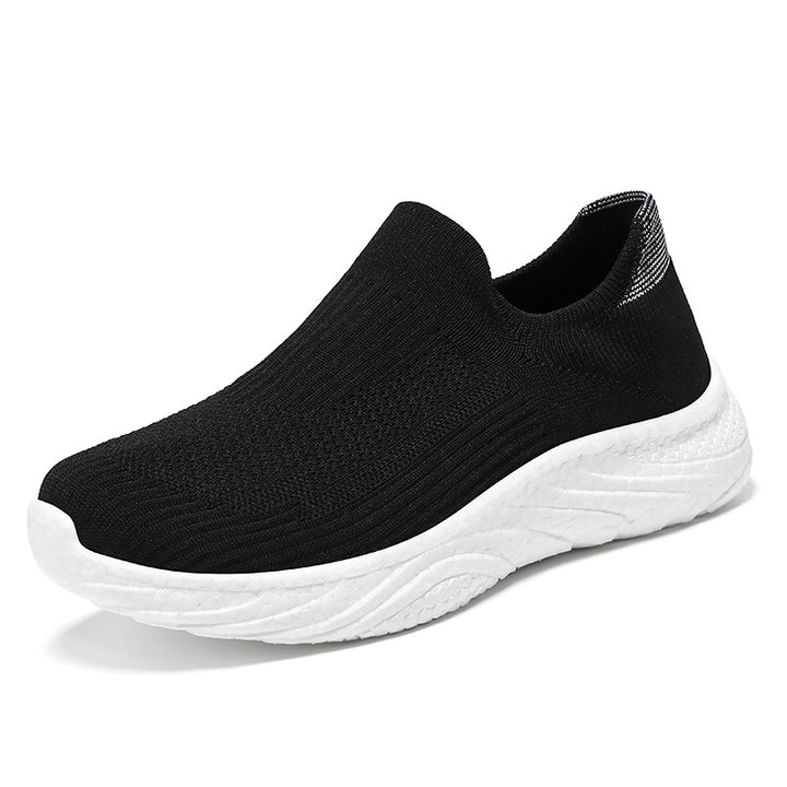 Damen nan nahtloser Strick-Sockensneaker mit extragel dämpfender Wave-EVA-Sohle Echo Archiv