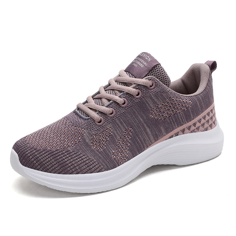 Damen nan leichte Laufschuhe mit atmungsaktivem Strickobermaterial und viskoelastischer Komfortsohle Echo Archiv