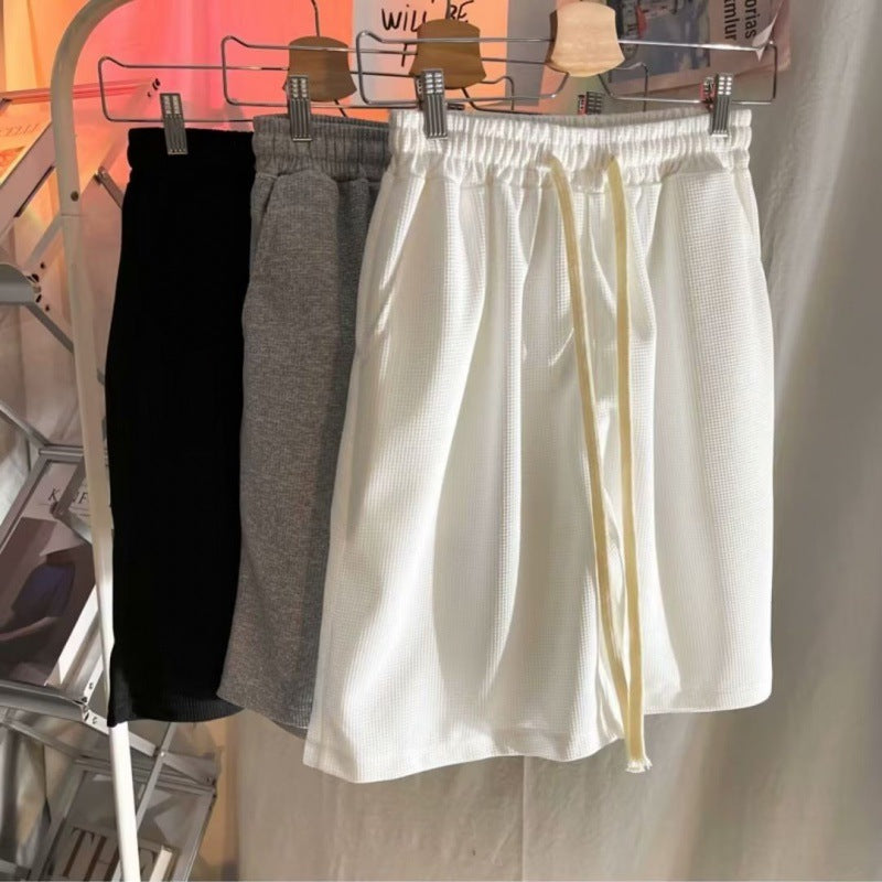 Herren Sportliche Mesh-Shorts mit elastischem Bund und Kordelzug Echoarchiv